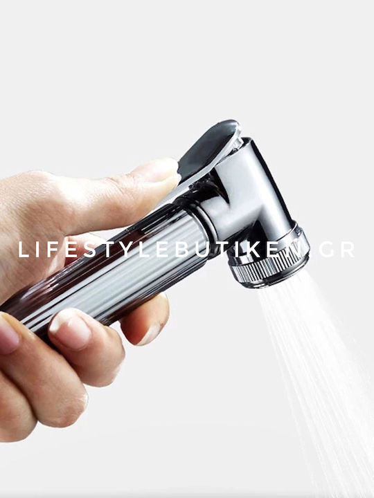 Naron Adjustable Shower Column with Mixer 85-120 Silver