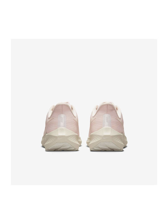 Air Zoom Pegasus 39 Sport Shoes Running Light Soft Pink / Light Orewood Brown / Metallic Silver