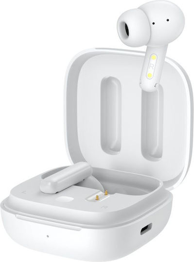 QCY T13 ANC In-ear Bluetooth Handsfree Earphones with Sweat Resistance and Charging Case White