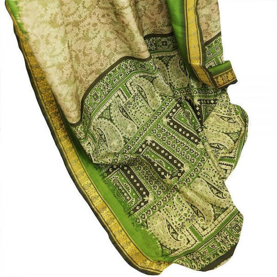 Synchronia Clothing Fabric 100x500cm Green