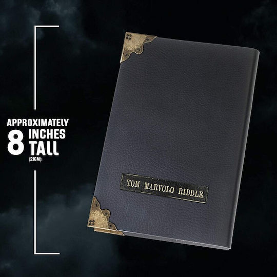 The Noble Collection Harry Potter Σημειωματάριο A5 Bullet με Λευκές Σελίδες Μαύρο
