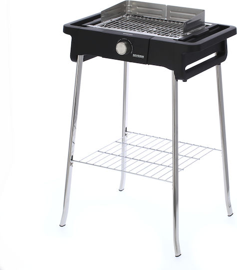 Severin Style Evo S With Legs Electric Grill Grill 2500W with Adjustable Thermostat 41.5cmx24cmcm