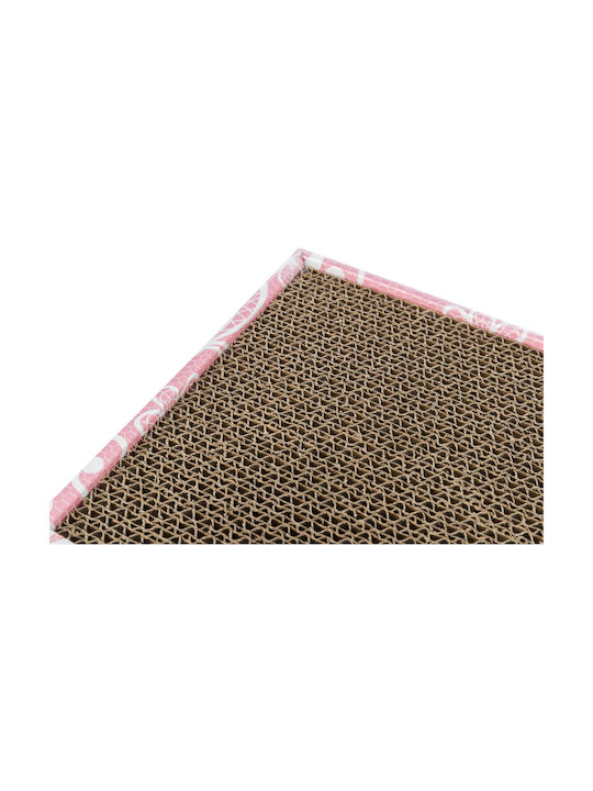Trixie Cardboard Scratching Post Posts Pink 48x25x5cm