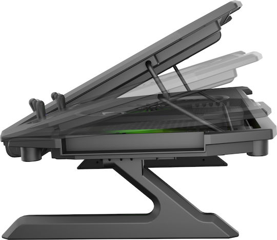 Genesis OXID 850 Cooling Pad για Laptop έως 17.3" με 5 Ανεμιστήρες και Φωτισμό