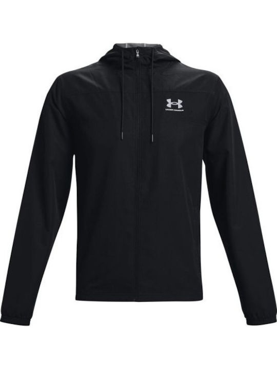 Athletic Jacket Windproof Black