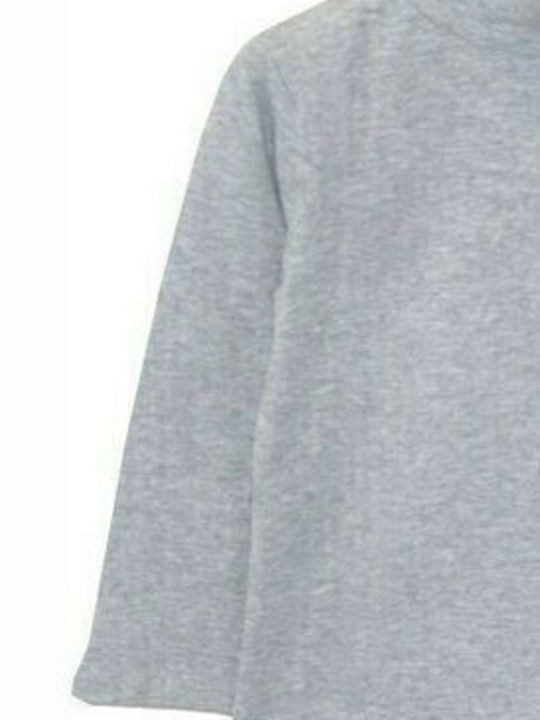 Kids Long-Sleeved Gray Top