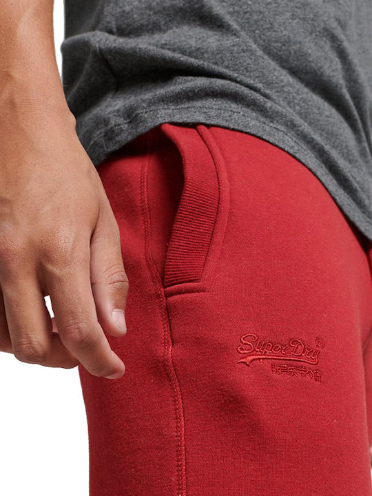 Sweatpants with Elastic Red