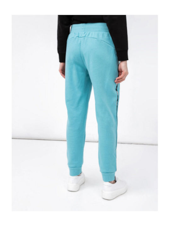 Puma Power Tape Women's Sweatpants Light Blue