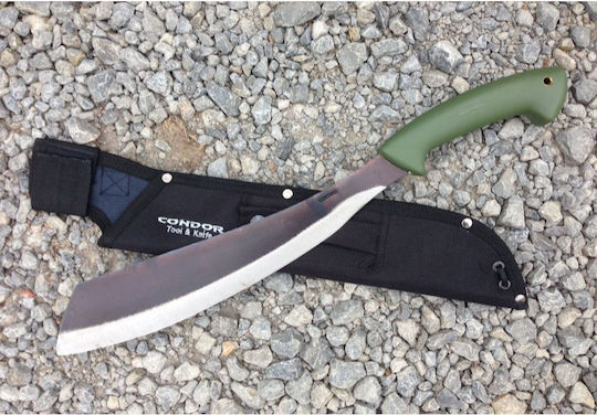 Condor Tool & Knives Bushcraft Parang Macetă Kaki în Toc