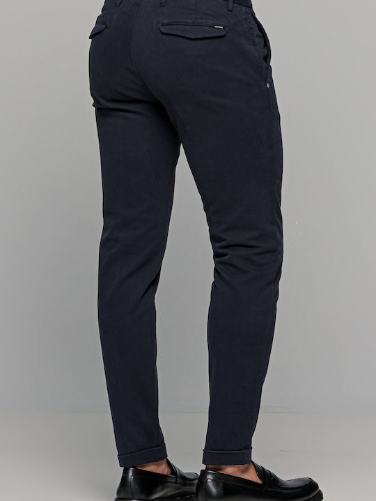 AT.P.CO Men's Trousers Chino in Straight Line Blue