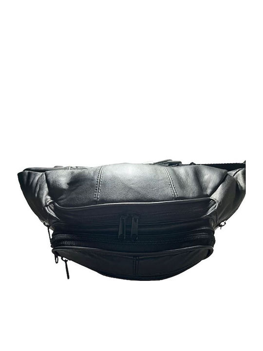 XXL Magazin online pentru bărbați Piele Bum Bag pentru Talie Negru