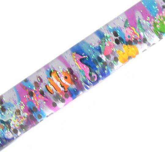Zauberstab mit Wasser und Glitzer Karneval Zauberstab 1Stück (Μiverse Farben)