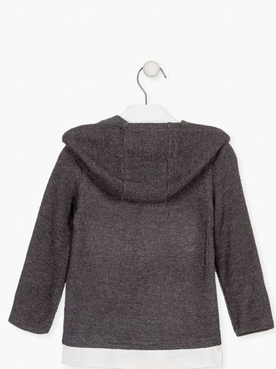 Losan Kinder Sweatshirt mit Kapuze Gray