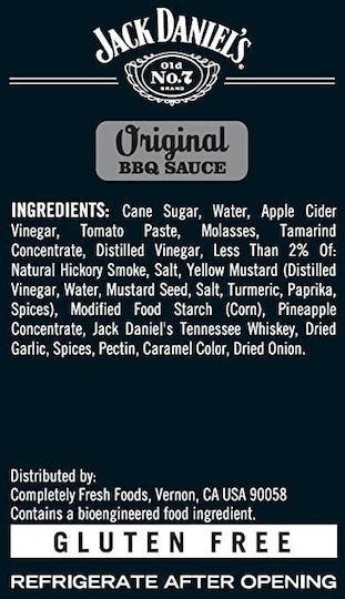 Jack Daniel's Old No.7 Original Sauce BBQ 553gr