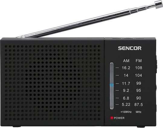 Sencor SRD-1800 Tabletop Radio Battery Black