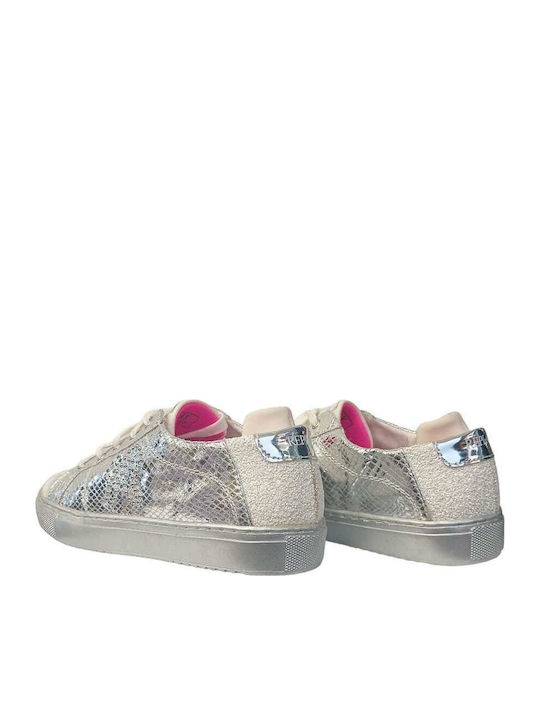 Damen Sneakers Silber