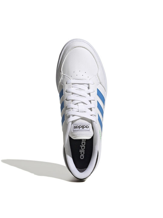 Adidas Breaknet Bărbați Sneakers Cloud White / Pulse Blue / Beam Green