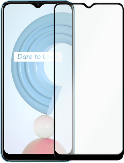T-Max Fluid Despensing 3D Full Glue Full Face Tempered Glass Μαύρο (Realme C21Y / C25Y)