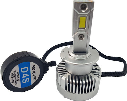 Лампи Автомобила D4S 20000Lumen Canbus LED 6000К Хладно бяло 40W 2бр