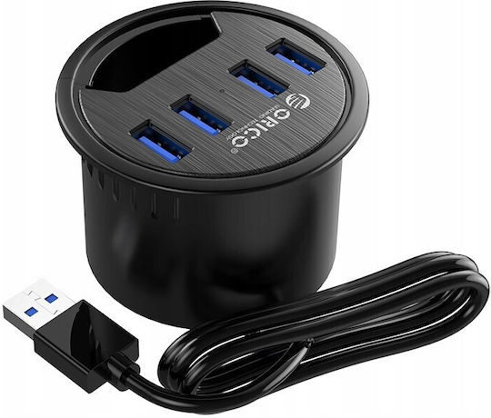 Orico USB Хъб 4 Порта USB 3.0 с Връзка USB-A