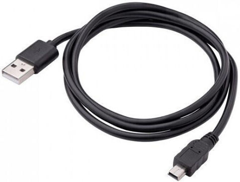 Akyga USB 2.0 Cablu USB-A - mini USB-A Negru 1m AK-USB-22