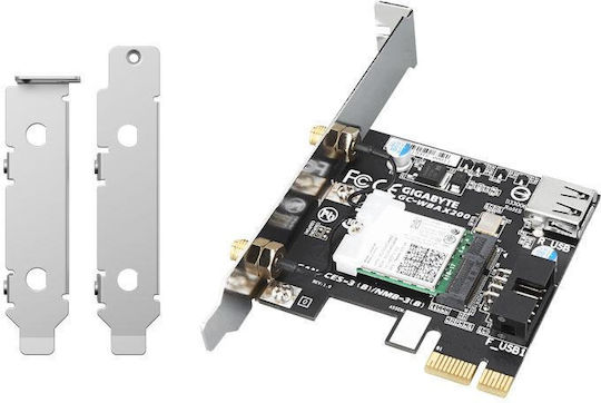 QNap Ασύρματη Κάρτα Δικτύου Wi‑Fi 6 (2400Mbps) PCI-e