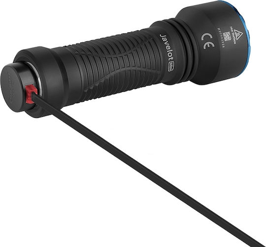 Olight Wiederaufladbar Taschenlampe LED IPX8 mit maximaler Helligkeit 1000lm Javelot Schwarz