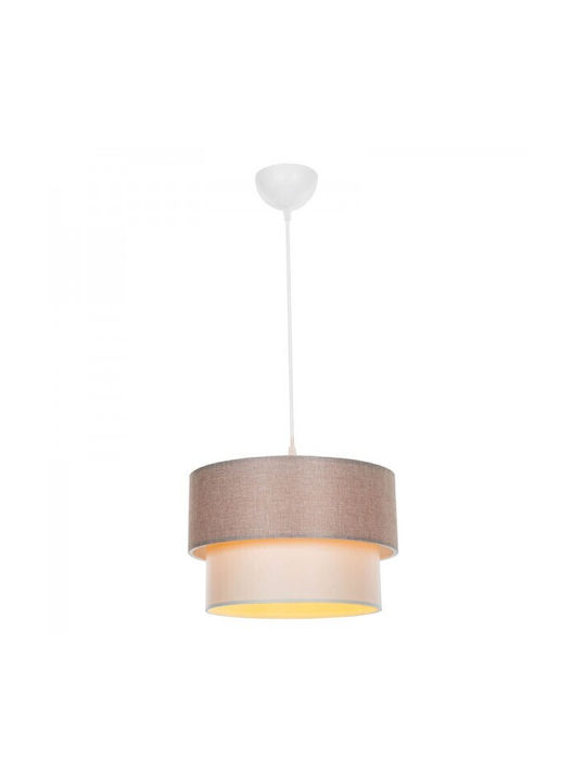 Pakketo PWL-1194 Pendant Light Single-Light for Socket E27 Beige