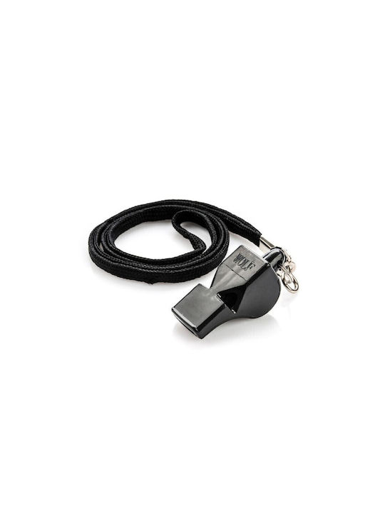Meteor Wolf Referees / Coaches Whistle with Cord