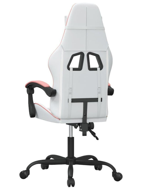 vidaXL 349552 Gaming Stuhl White / Pink