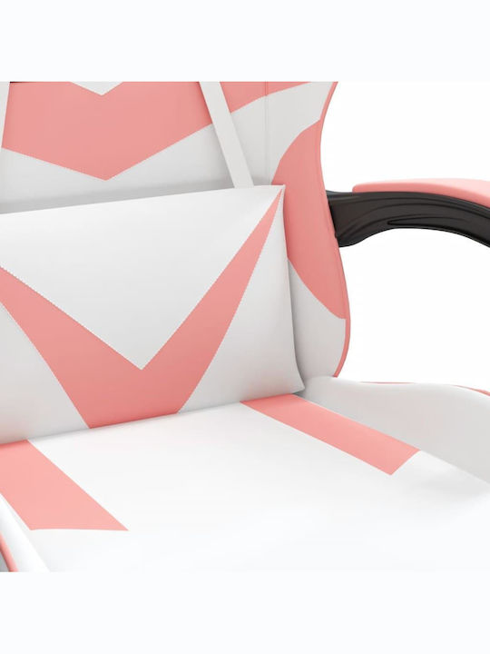 vidaXL 349552 Gaming Stuhl White / Pink