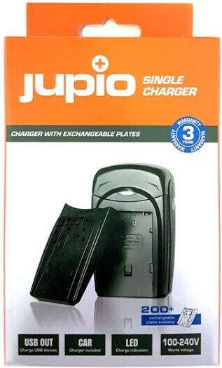 Jupio Single Battery Charger Compatible with Panasonic
