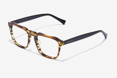 Hawkers Gamay Acetate Blue Light Blocking Glasses Tiger Black