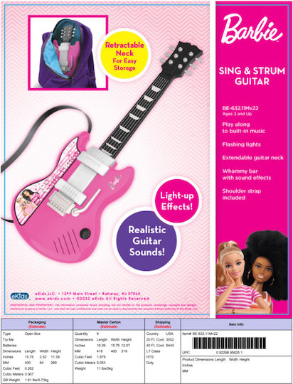 eKids Kitarre Karaoke Für 3+ Jahre