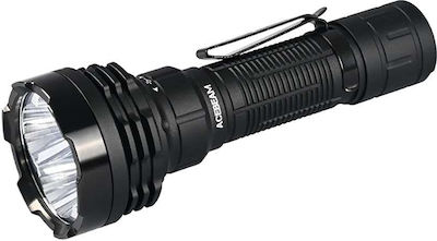 Acebeam Rechargeable Flashlight LED Waterproof IP68 with Maximum Brightness 5000lm Επιχειρησιακός Battery P18