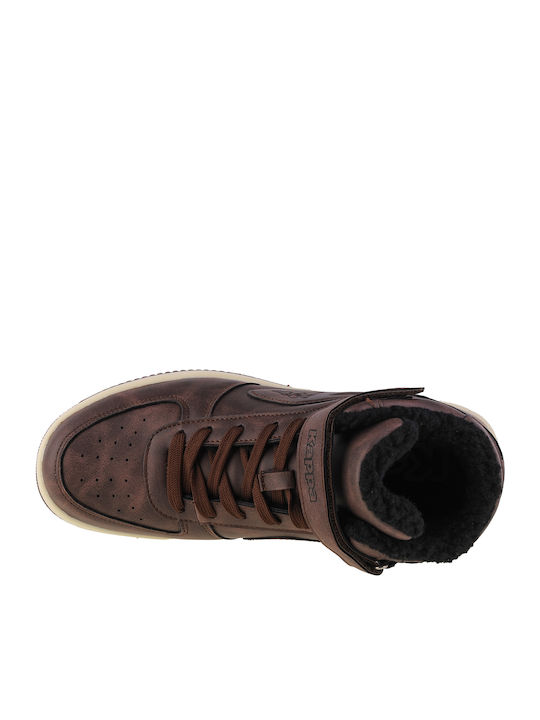 Bash Mid Fur Boots Brown