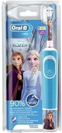 Oral-B Frozen Olaf Children's Electric Toothbrush for 3+ Years Frozen Blue-White