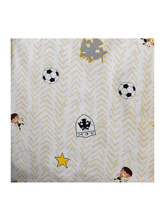 Palamaiki AEK 3 Baby Quilt Baumwolle Gelb 110x150cm 9-140509-001