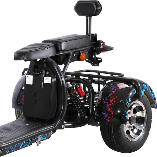 WheelnWater ST-04 Scooter Electric Putere 2000W cu Viteză Maximă 45km/h Negru Culoare
