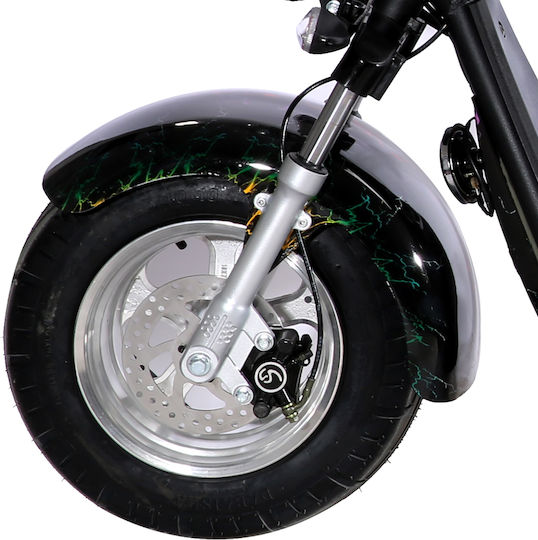 WheelnWater ST-04 Scooter Electric Putere 2000W cu Viteză Maximă 45km/h Negru Culoare