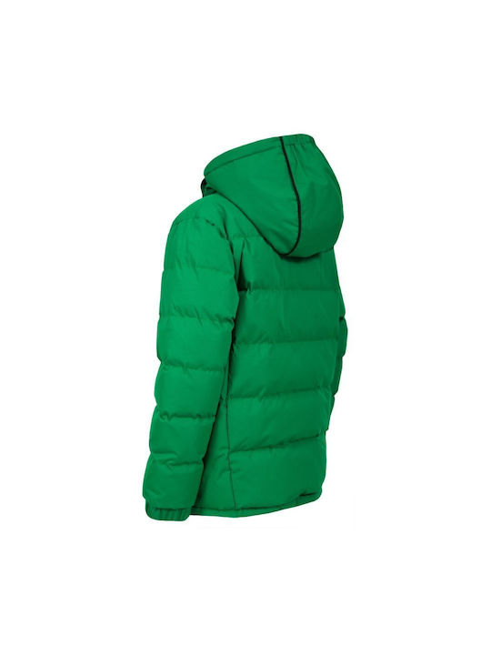 Trespass Kids Sports Jacket Long Hooded Green