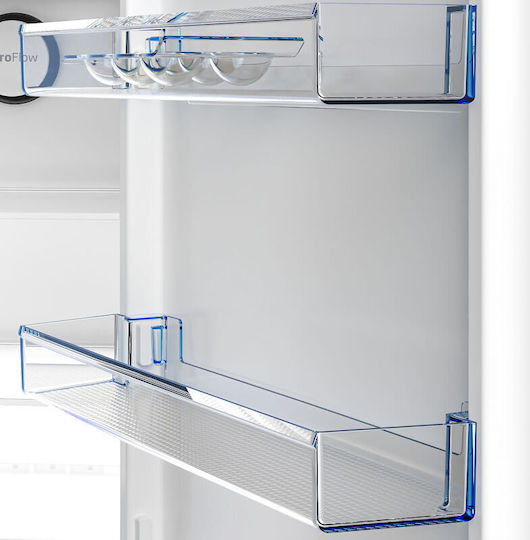 Beko Fridge-Freezer 355lt NoFrost H203.5xW59.5xD66.3cm Inox B1RCNE404XB