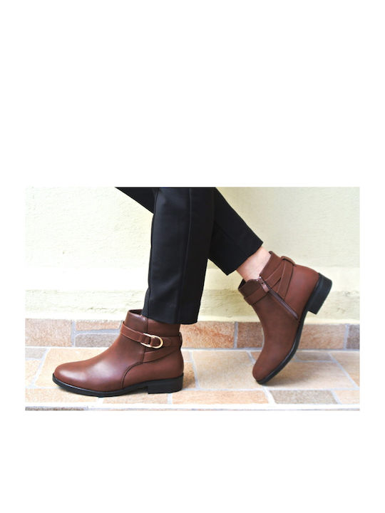 Verde 28-3237 Ankle Boots Tabac Brown 28-3237