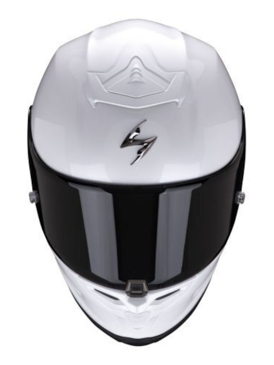 Scorpion EXO-R1 Air White Motorcycle Helmet Full Face with Sunvisor