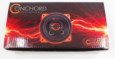 Conchord Car Speaker Set C42 4" with 60W RMS (2 Way)