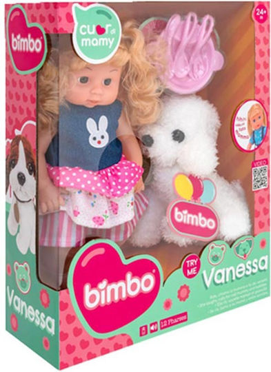 Globo Σετ με Μωρό Κούκλα Vanessa για 2+ Ετών 32 εκ. (Διάφορα Σχέδια) 1τμχ
