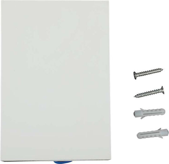 V-TAC Επιτοίχια Εξωτερική Πλαφονιέρα LED IP65 4W με Ψυχρό Λευκό Φως Διπλής Δέσμης 8.3x3x12.3εκ.