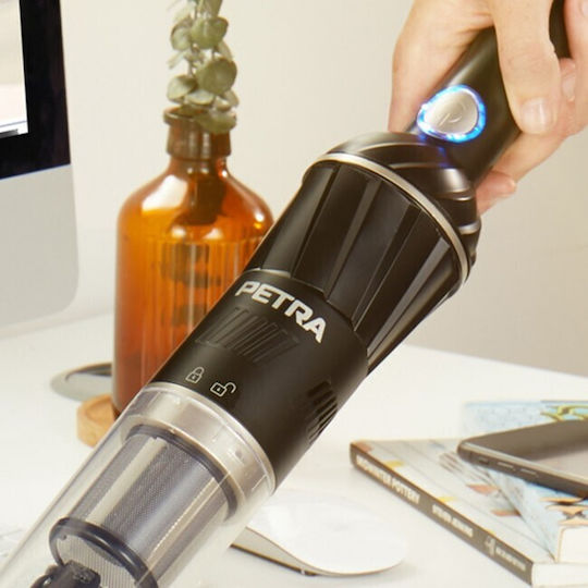 Petra Electric PF-1096 Επαναφορτιζόμενο Σκουπάκι Χειρός 11.1V Μαύρο