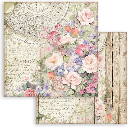 Stamperia Casa Granada Листа Scrapbooking 190гр/кв.м 10 листове 10бр