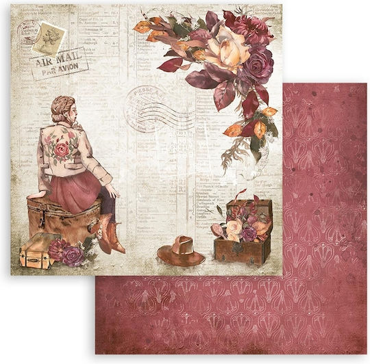 Stamperia Our Way Scrapbooking Leaves 190gr/m² 10 Sheets 10pcs